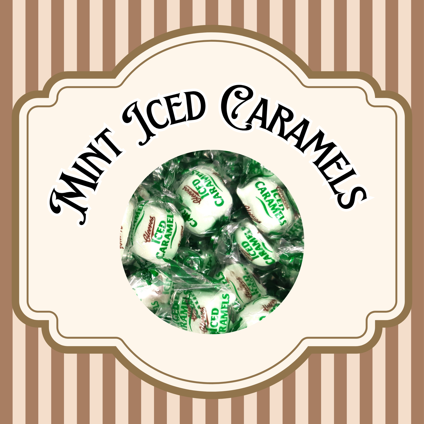 Mint Iced Caramels