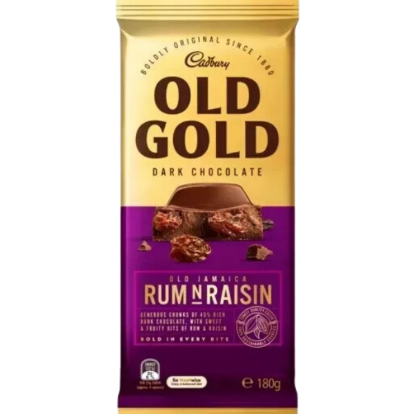 Old Gold Rum and Raisin