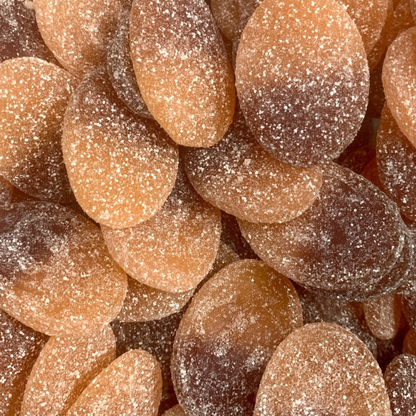 Peach and Cola Sour Ovals
