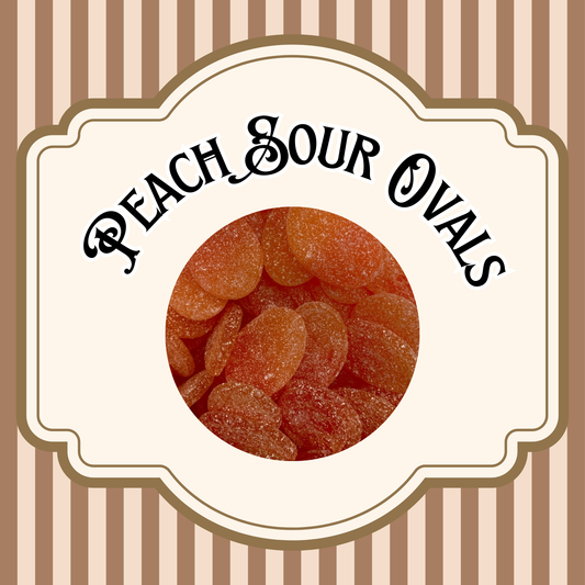 Peach Sour Ovals