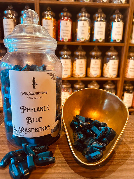 Peelable Blue Raspberries