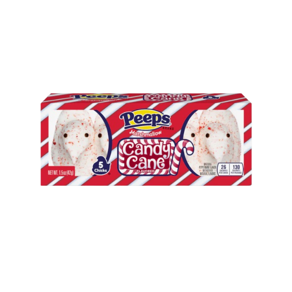 Peeps Candy Cane Chicks