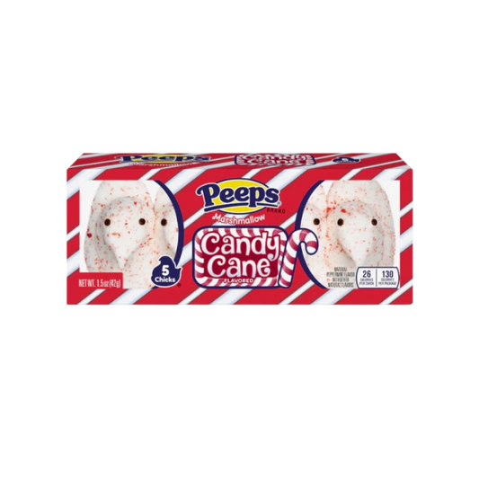 Peeps Candy Cane Chicks