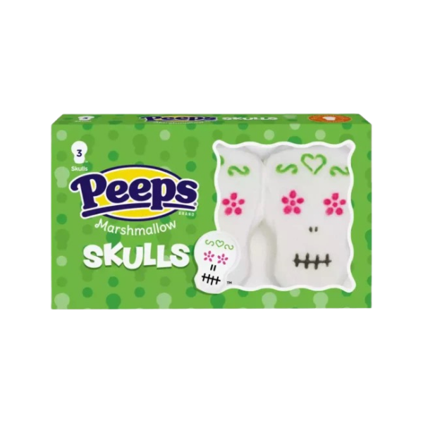 Peeps Marshmallow Skulls