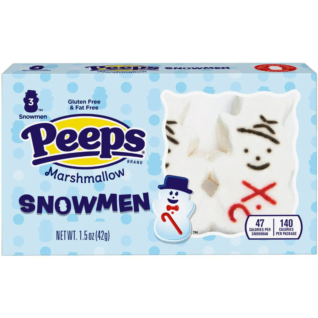 Peeps Snowmen