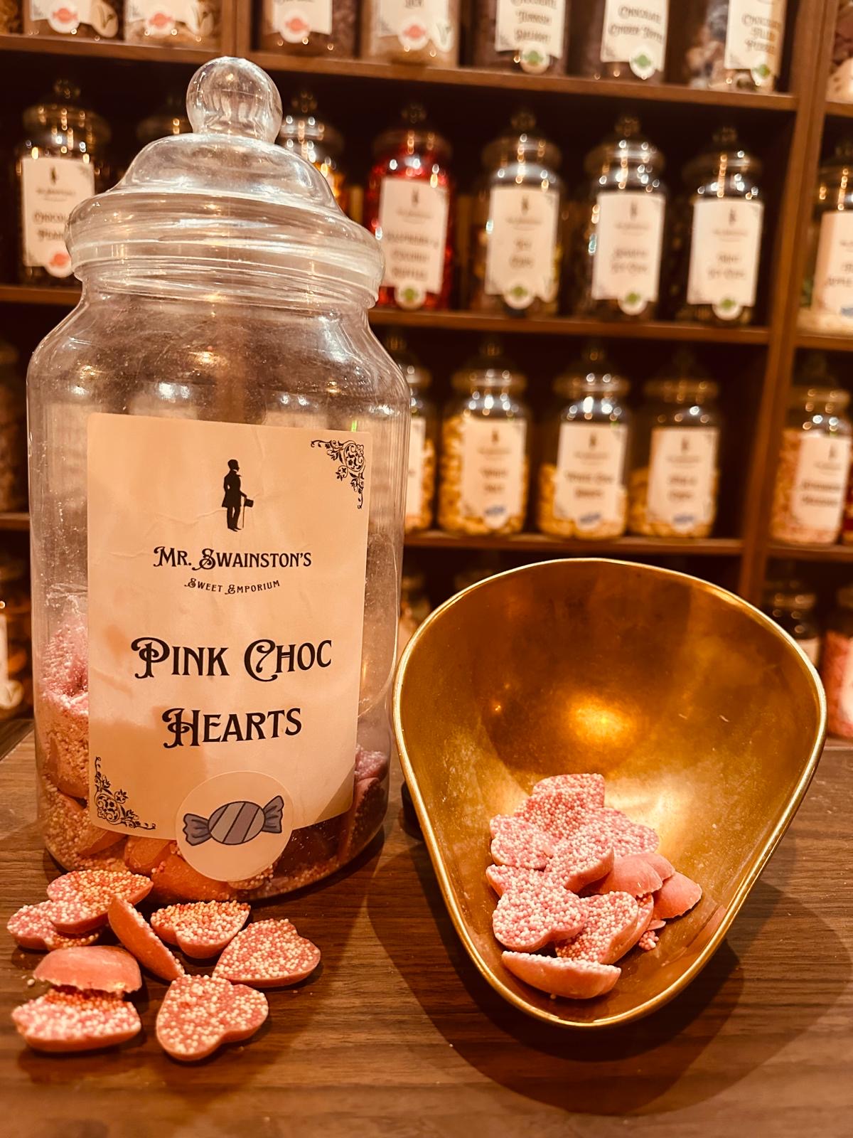 Pink Choc Hearts