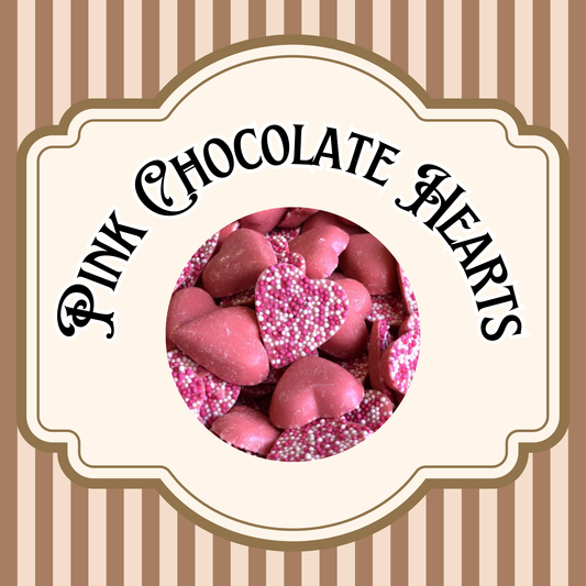 Pink Choc Hearts