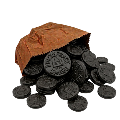 Pontefract cakes liquorice discs
