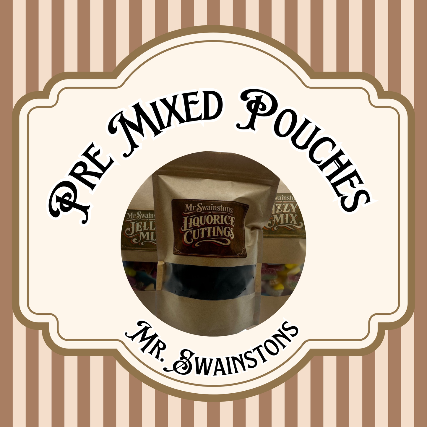 Pre Mixed Pouches - Jelly, Fizzy, Chocolate, Liquorice, Sweets, Candy