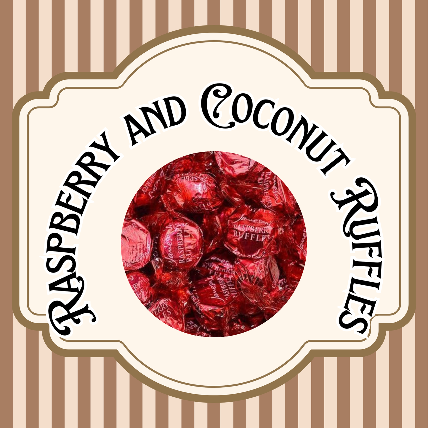 Raspberry & Coconut Ruffles