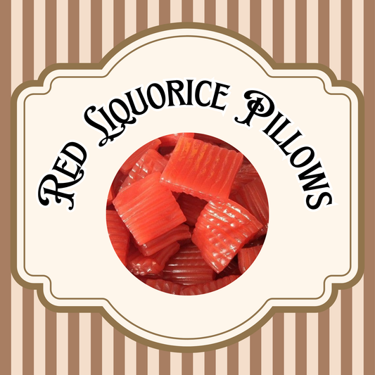 Red Liquorice Pillows