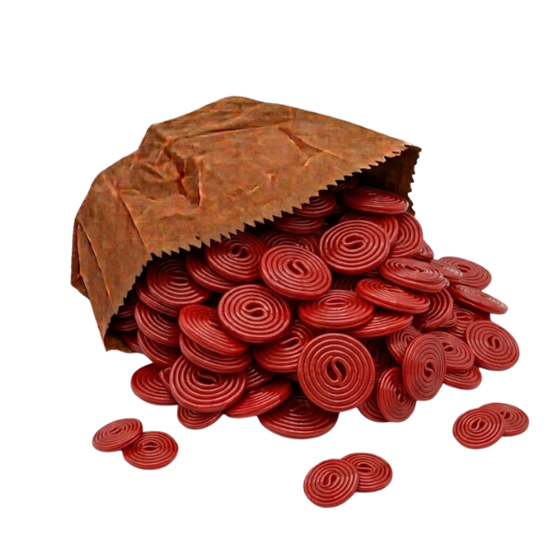 Red Liquorice Wheels
