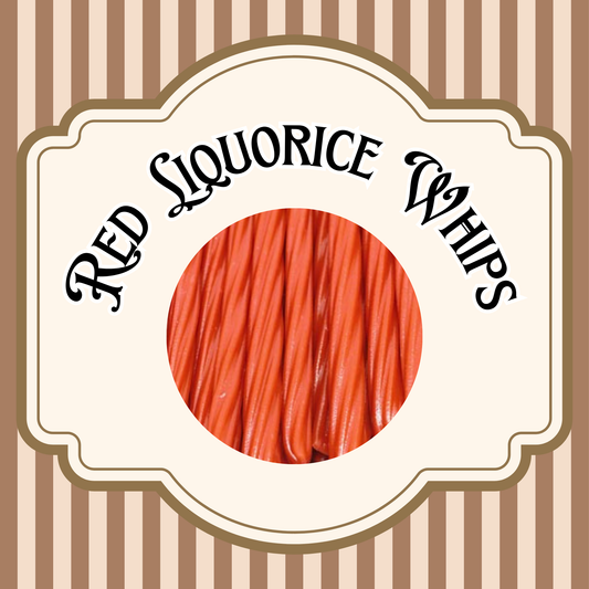 Red Strawberry Liquorice Whips