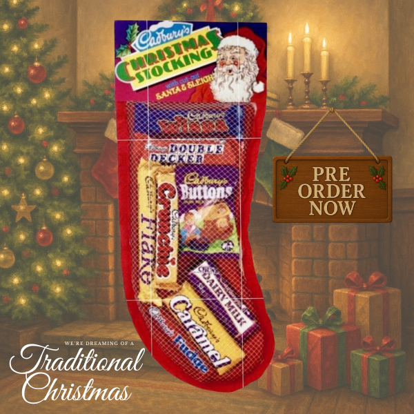Retro Christmas Selection Stocking