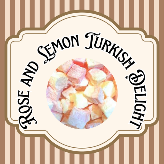 Rose and Lemon Turkish Delight