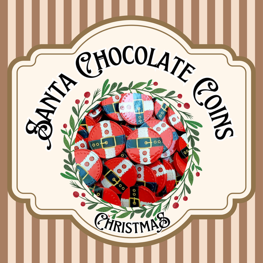 Santa Chocolate Coins
