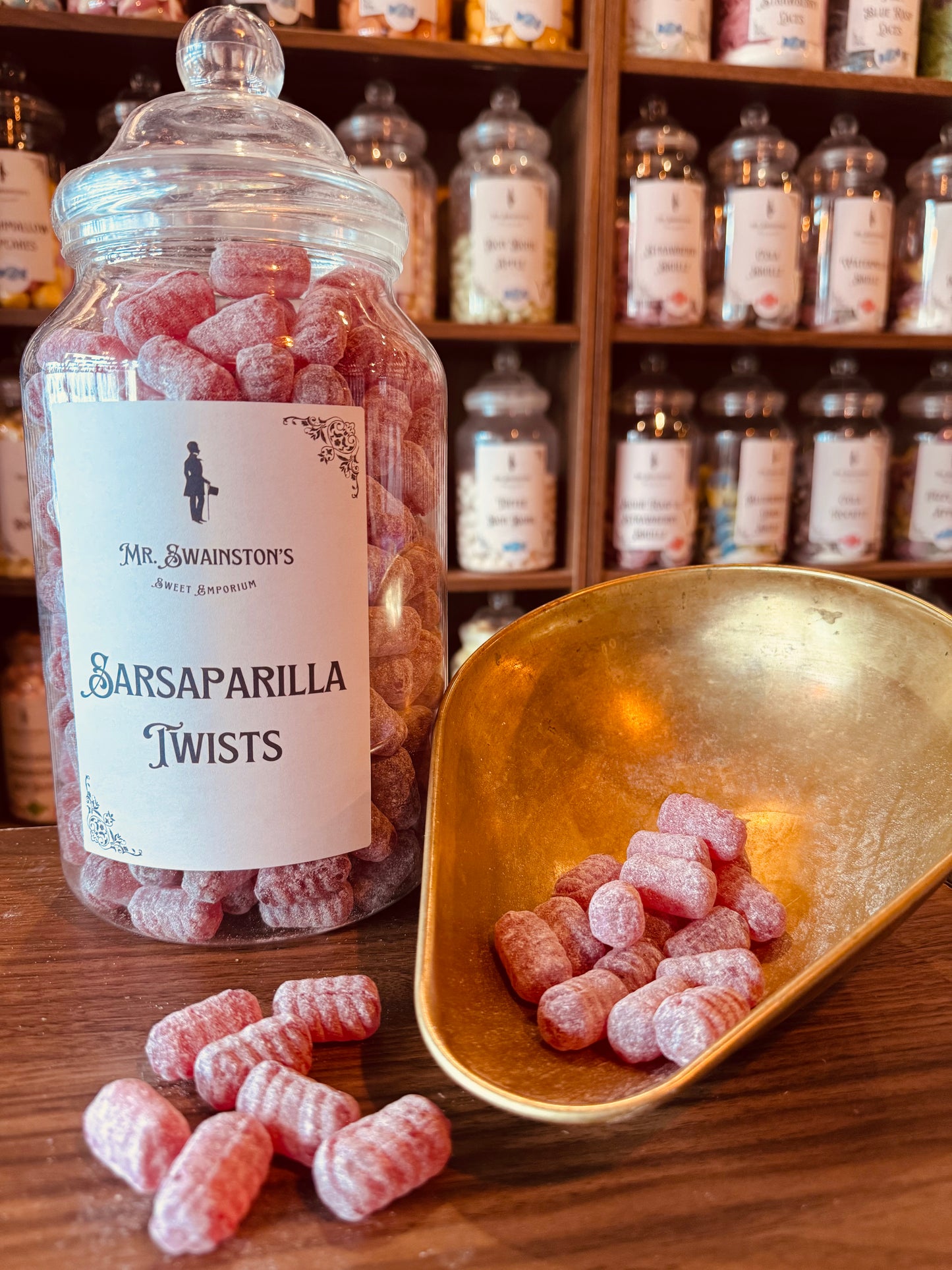 Sarsaparilla Twists -Traditional Sarsaparilla Sweets