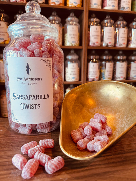 Sarsaparilla Twists -Traditional Sarsaparilla Sweets