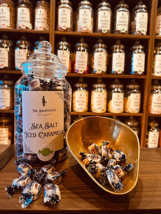 Sea Salt Iced Caramels