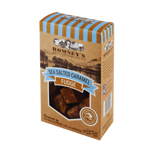 Sea Salted Caramel Fudge