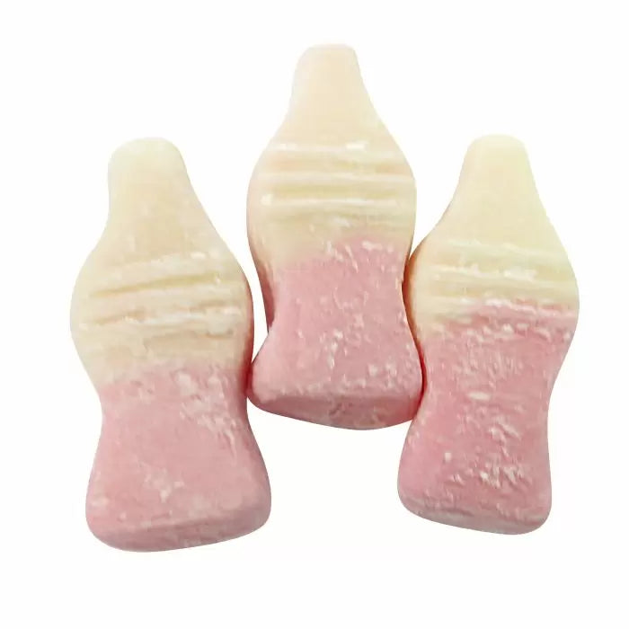 Dusted Strawberry Milkshake Bottles