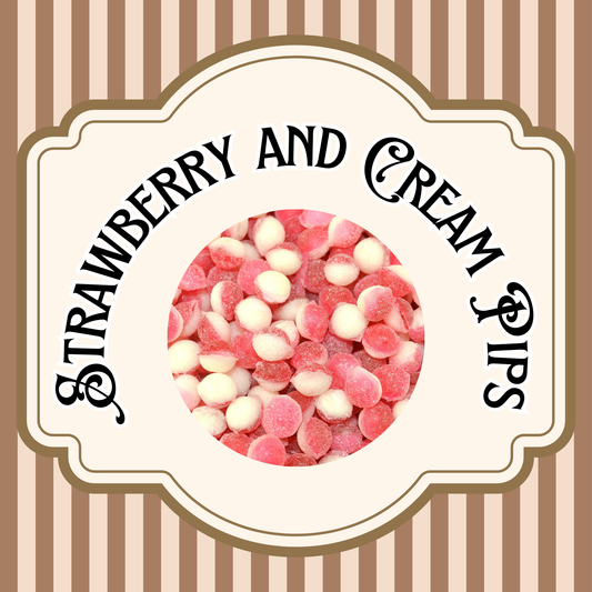Strawberry and Cream Pips
