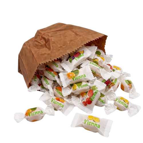 Vienna fruit bon bons soft centre sweets